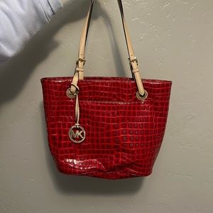 Red MK purse